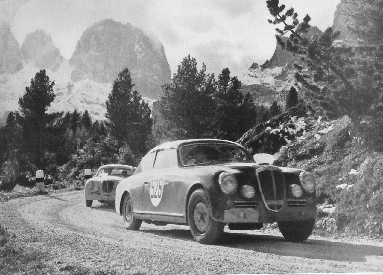 The 1953 Rallye des Alpes was the first event to encourage flat out driving all the way.