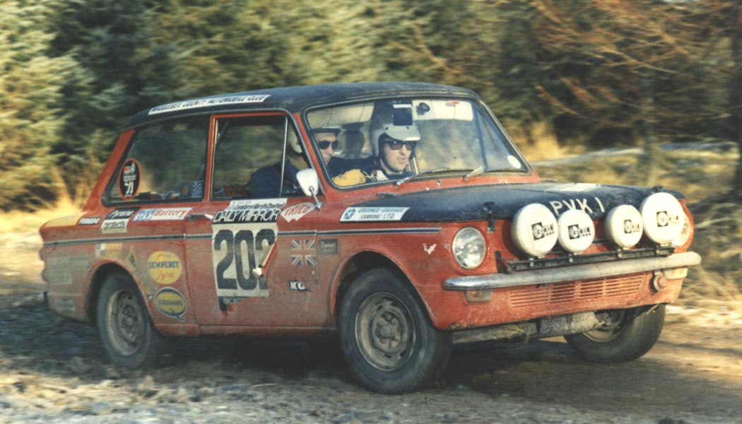Cars like this Hillman Imp signaled the switch to light and nimble designs from the big sportscars of old.
