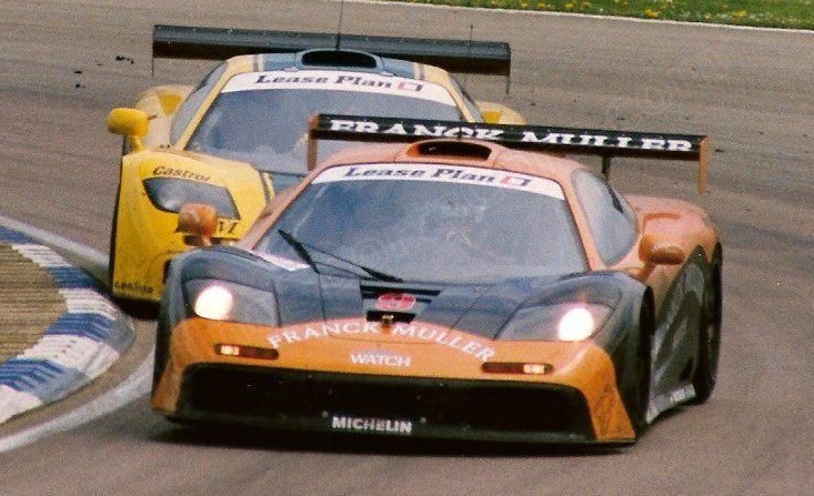 Mclaren F1 GTR chassis #11R at the 1996 Silverstone 6 Hours.
