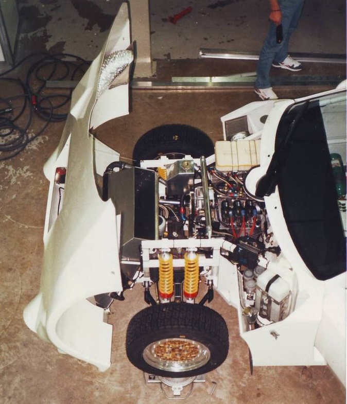 The RX7S's chassis design was simple but effective.