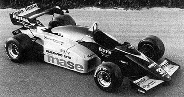 The Alfa Romeo-powered M184 was quickly abandoned.