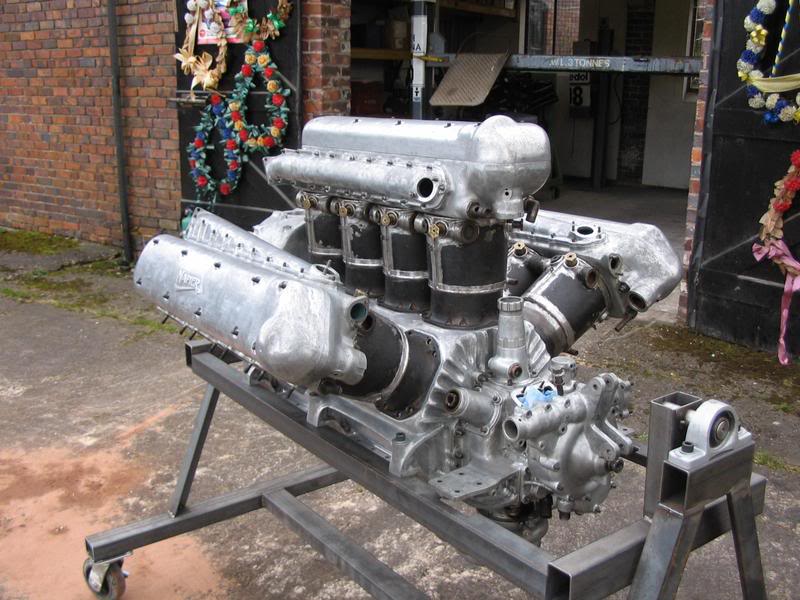 Giant aircraft engines like the Napier Lion were the only way to go immediately after WWI.