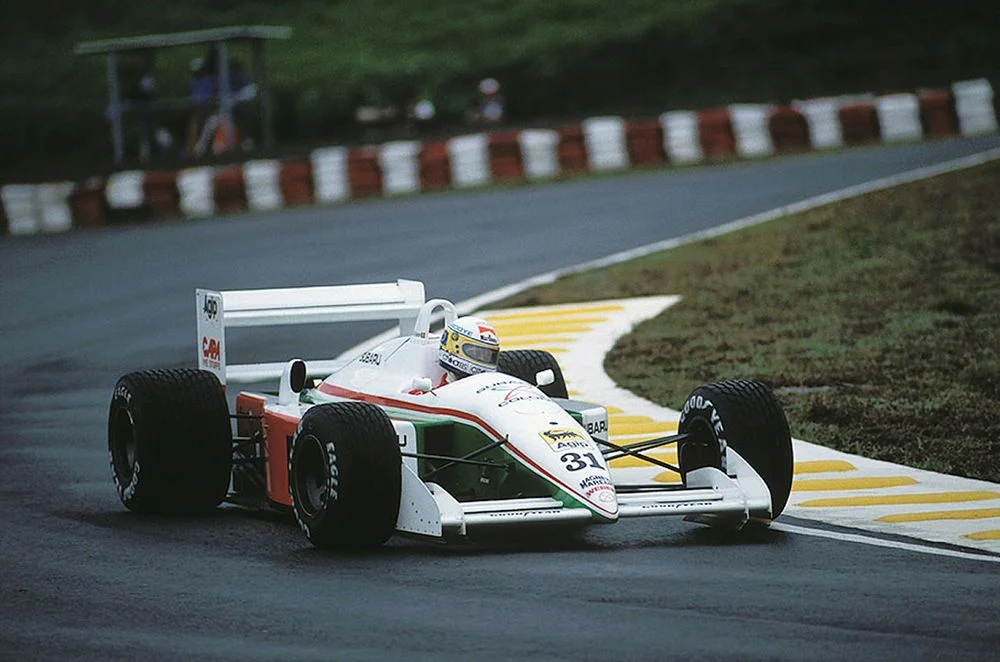 The horrendous Coloni C3B F1-car would find itself linked to Alba in 1990.