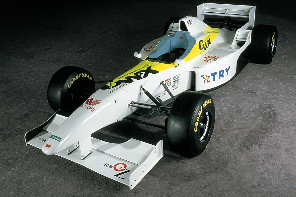 The F105i's aero package simply followed the trends of the time.