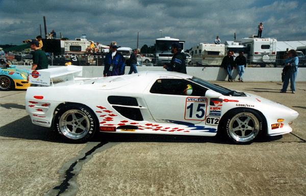 The Vector had no virtually no chance of completing the race.