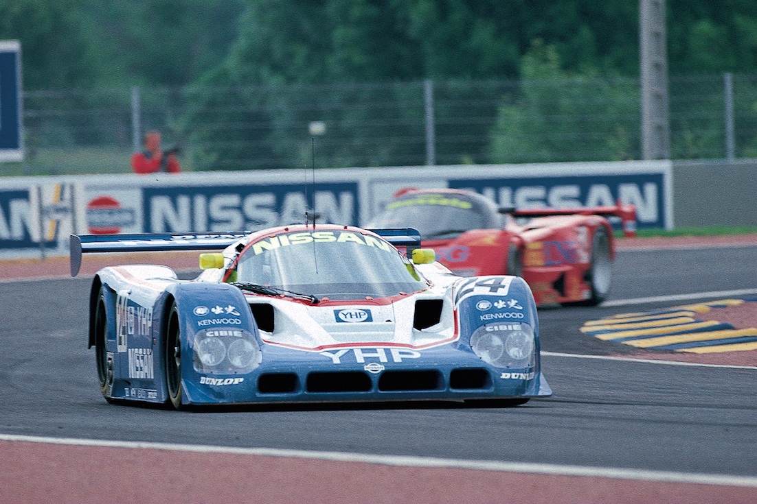 With over 1000 horsepower in qualifying trim, cars like the Nissan R90CK completely outgunned the 905.