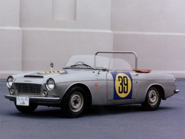 Genichiro Tawara's 1963 Japan Grand Prix winning Datsun Fairlady 1500.