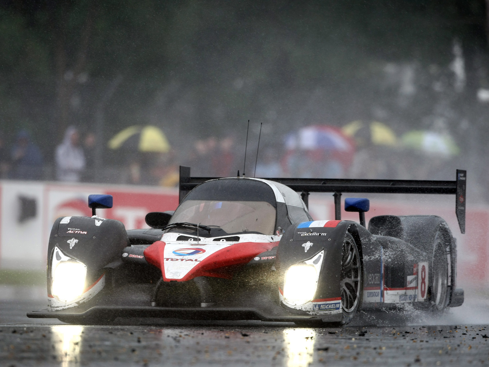 The 908 failed to beat Audi at Le Mans on its first attempt.