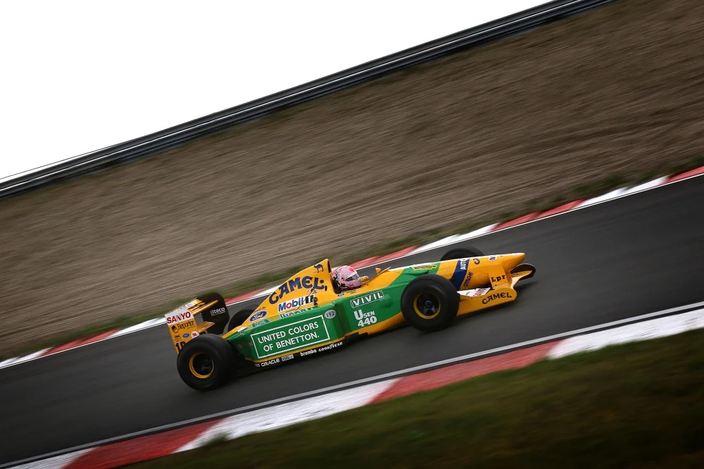 Schumacher's Benetton B192