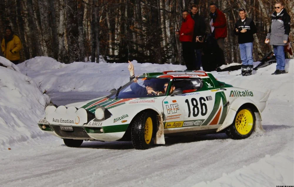 The Lancia Stratos was the first car specifically designed for rally racing.
