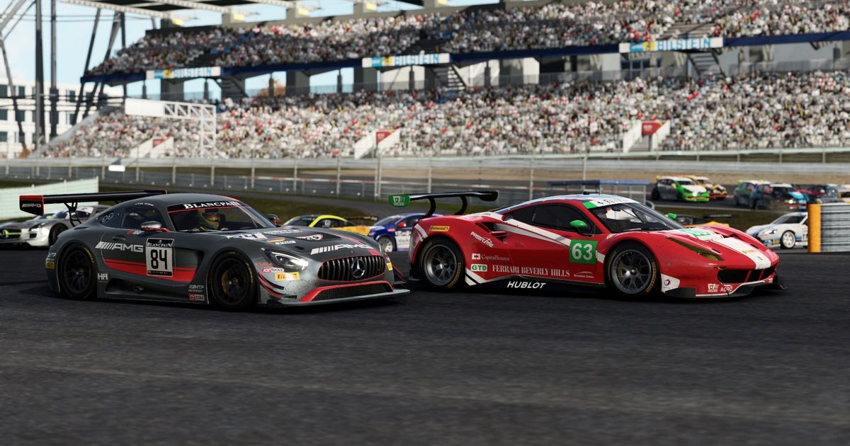 Project Cars 2 has a far more up-to-date and extensive GT lineup.