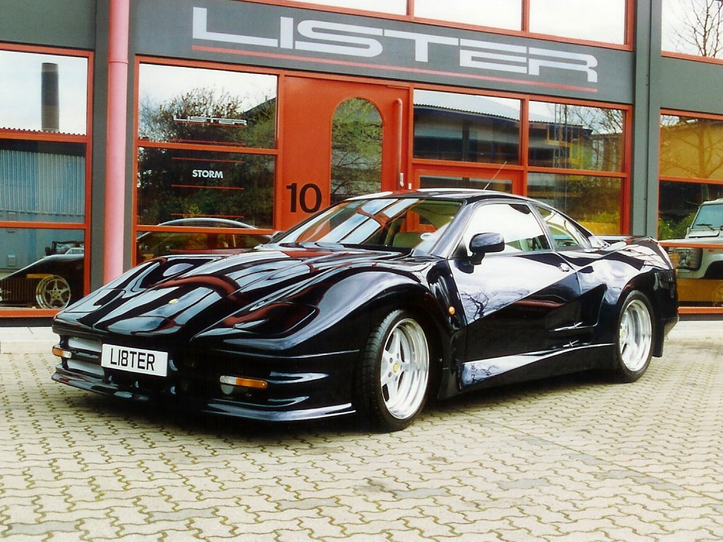 The Lister Storm was an imposing brute of a car.