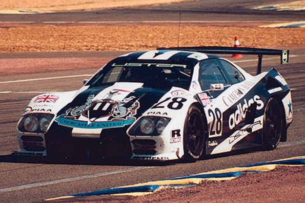 The Storm GTS was defenseless against the overpowering might of the 911 GT1.