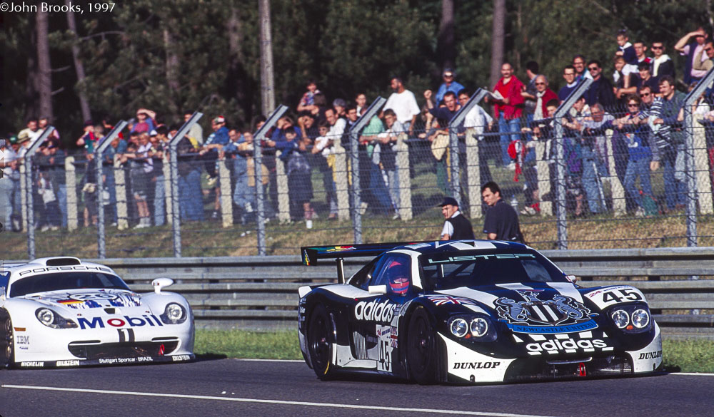 The Storm GTL was still no match for the updated 911 GT1 Evo.