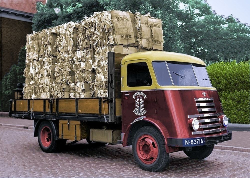 DAF rose to promince as a producer of heavy trucks.