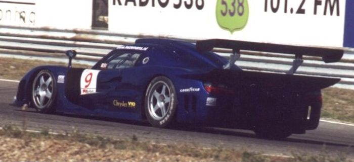 Jan Lammers demonstrationg the Bitter GT1 at Zandvoort.