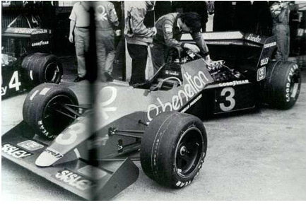 The Boomerang in the pits, Österreichring 1983.