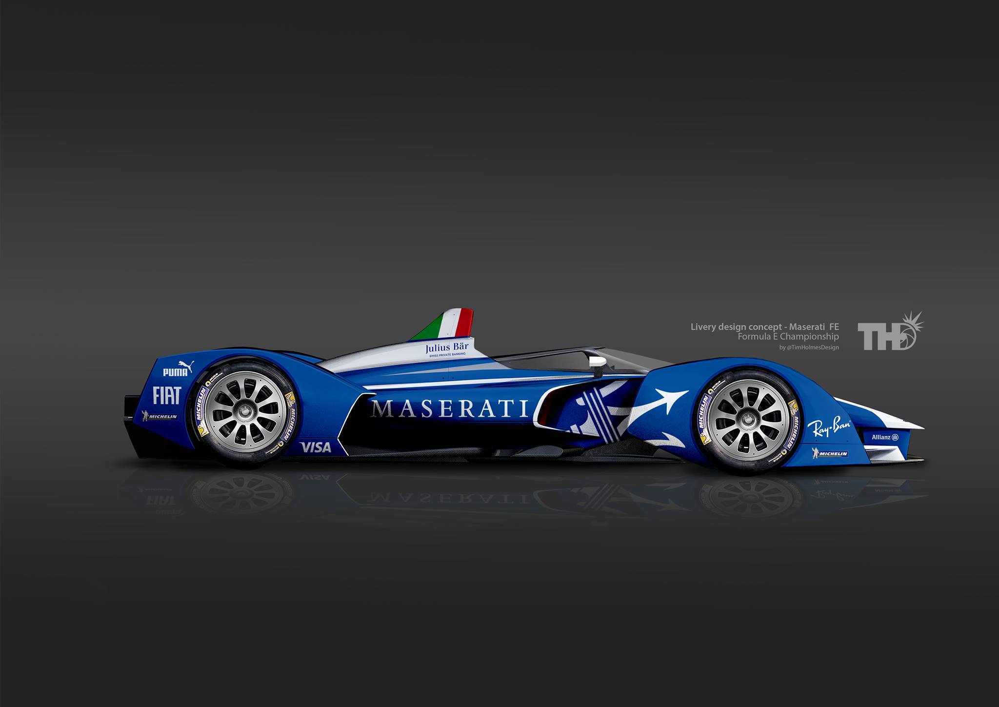Maserati Formula E Concept (Designer: Tim Holmes Design)