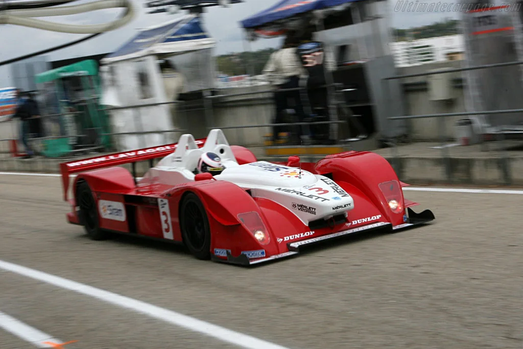 Xavier Pompidou taking the LS1 for another waddle down pit lane.