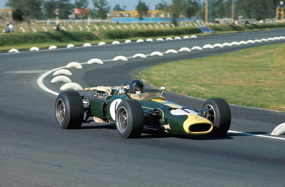 Jim Clark, 1966 Mexican Grand Prix.