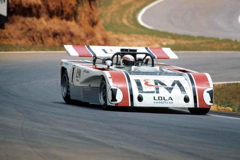 Jackie Stewart negotiating the many twists and turns of Road Atlanta, 1971.