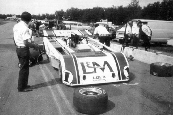 The T260 was returned to the standard configuration for the race at Donnybrooke.