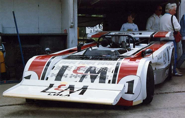 The T260 in present day, note the forward placed wing combined with the Cowcatcher, another Lola anomaly.