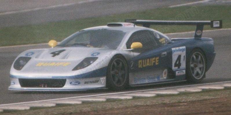 The R4 GTS in its debut race, Silverstone 1998.