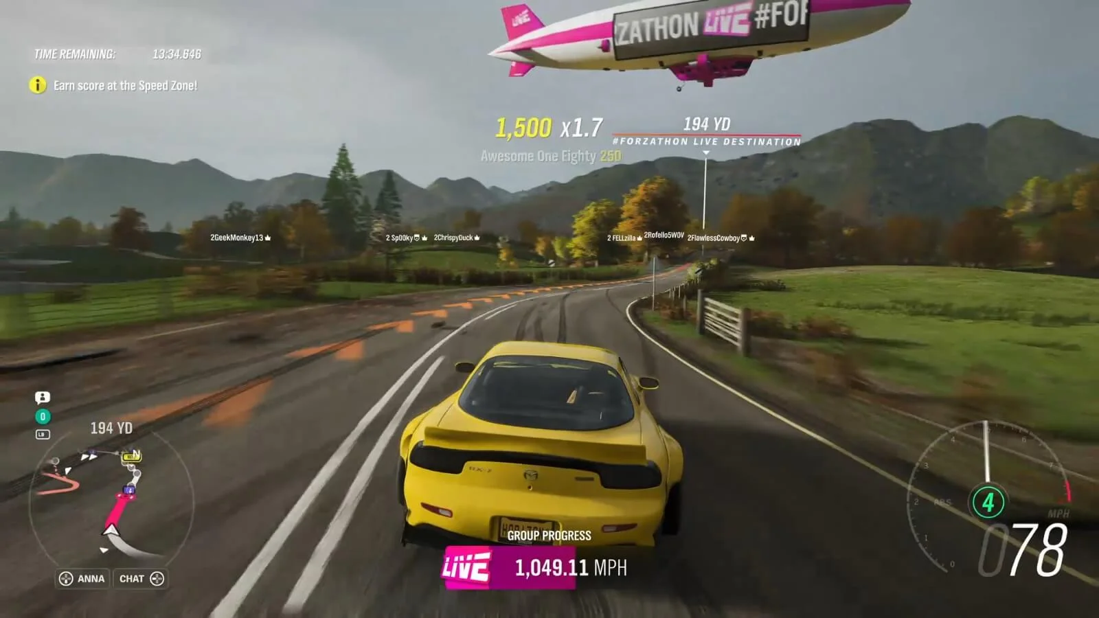 Forzathon Live: aim for the blimp and you’ll be just fine