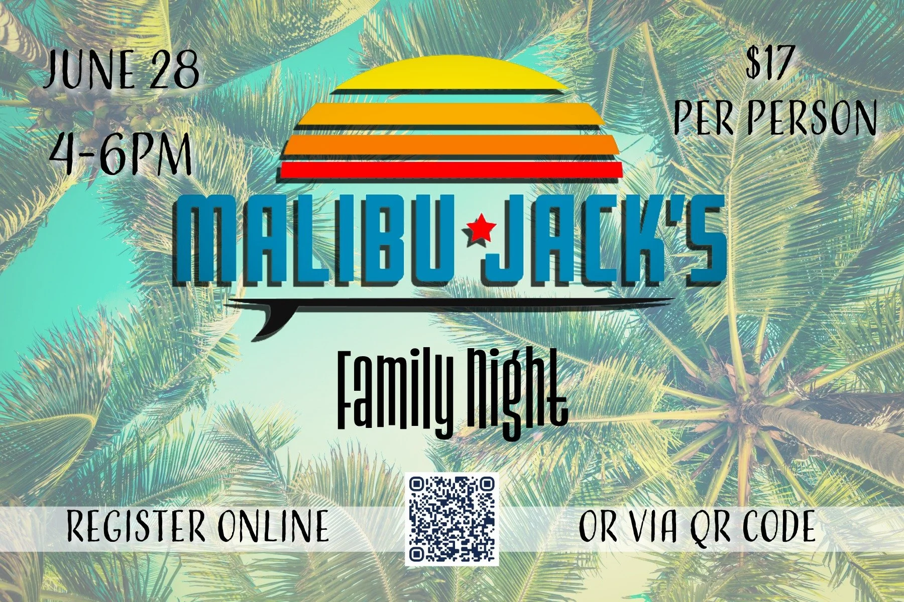 Malibu Jack's Family Night 