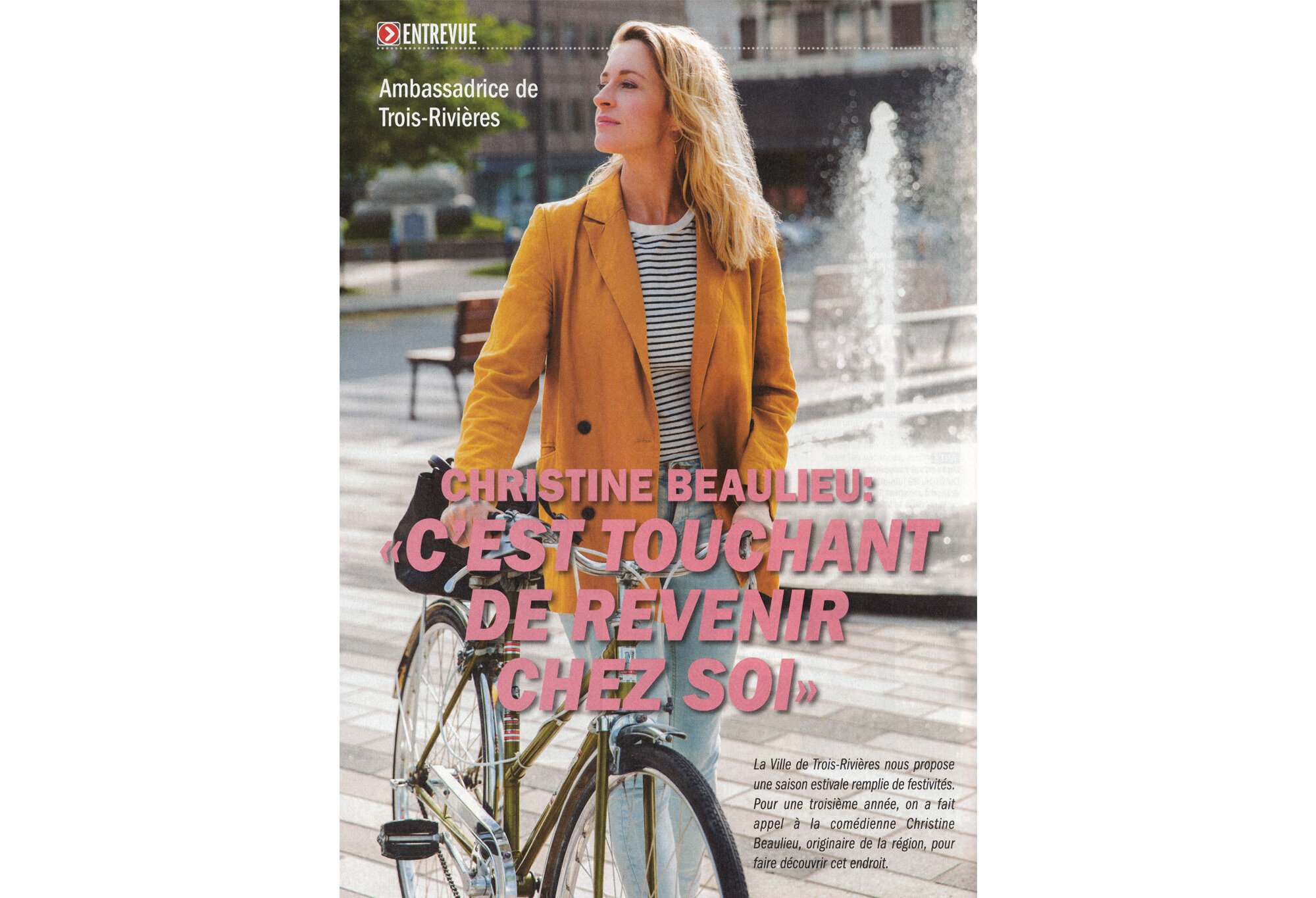 Magazine Allo Vedettes - Christine Beaulieu