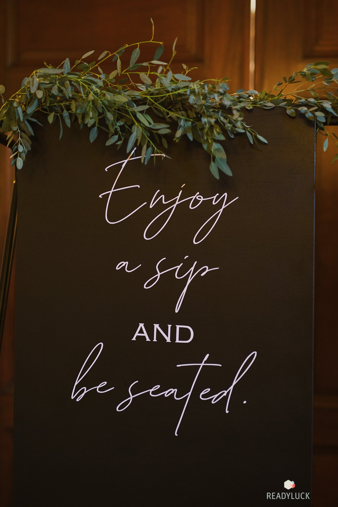 24" x 48" Hand Painted Welcome Sign