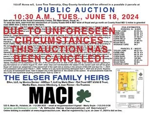 The Elser Family Heirs - Land Auction