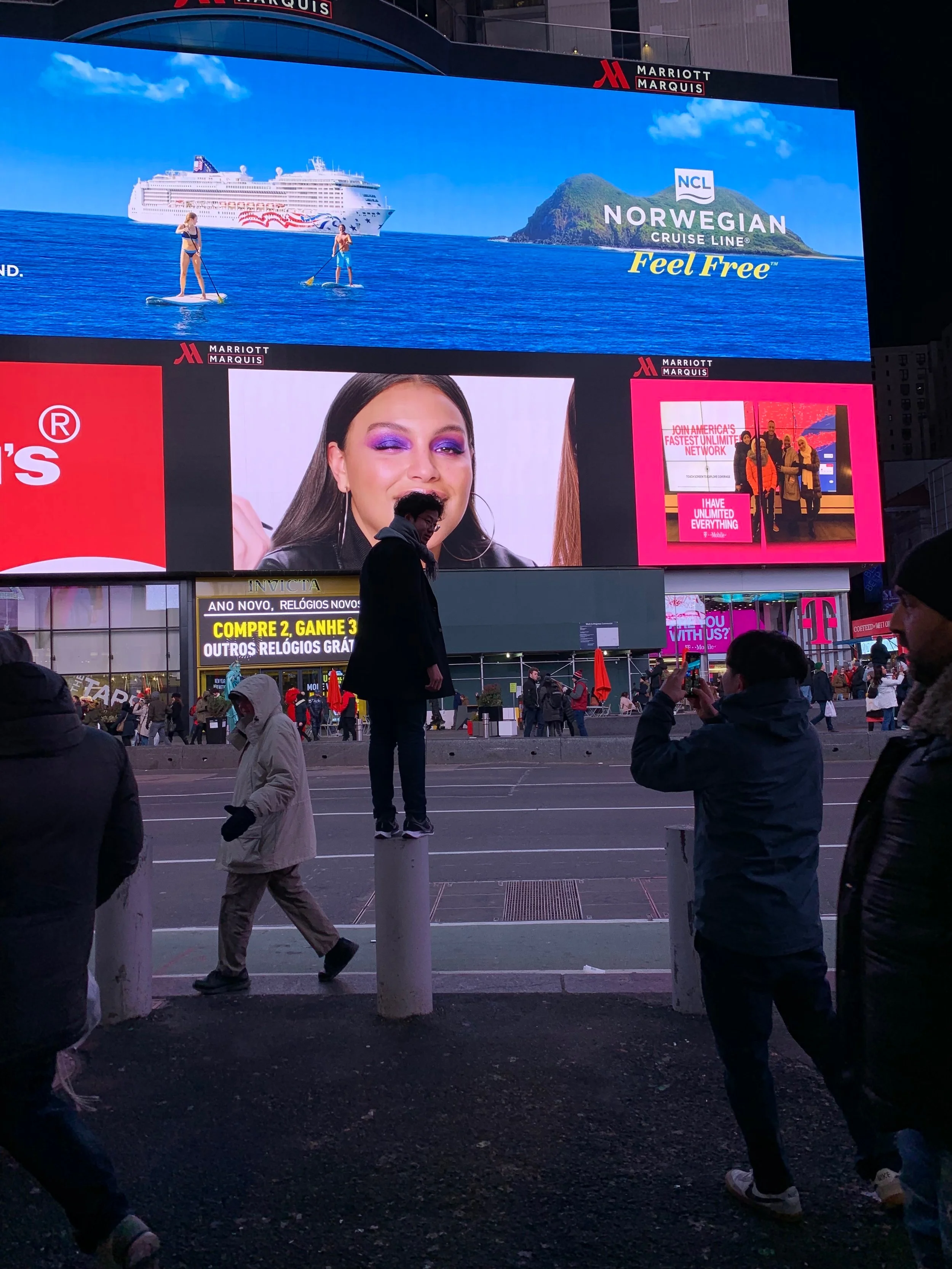 Norwegian Cruise Lines Digital Banner Ad- Times Square!
