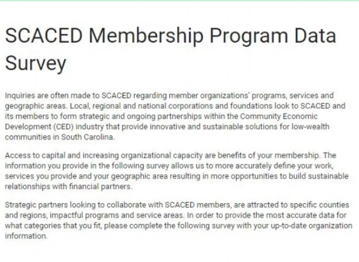 Member Survey