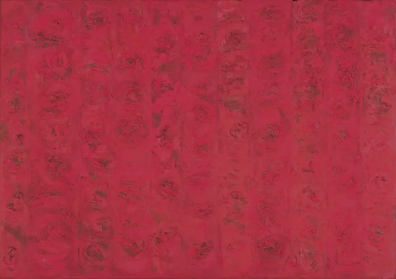 Red , 1955, Oil on linen, 50 x 72 in.