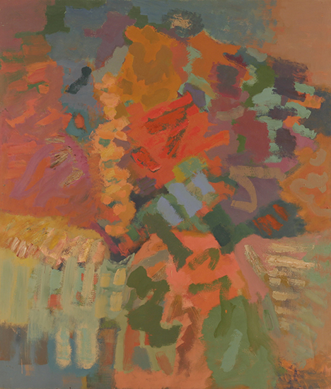 Compassion Autumn , 1960, Oil on linen, 84 x 72 in.