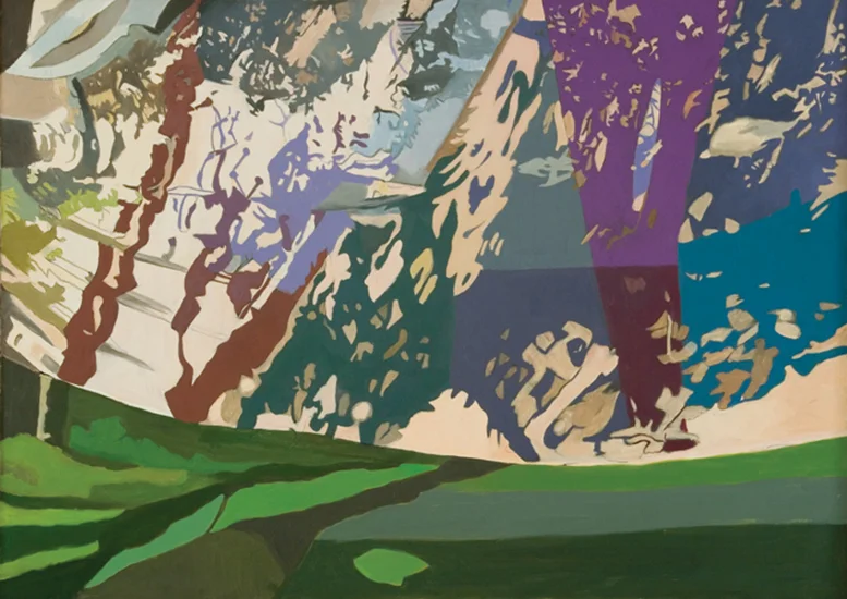 Flurries , 1997, Oil on linen, 26 x 36 in.
