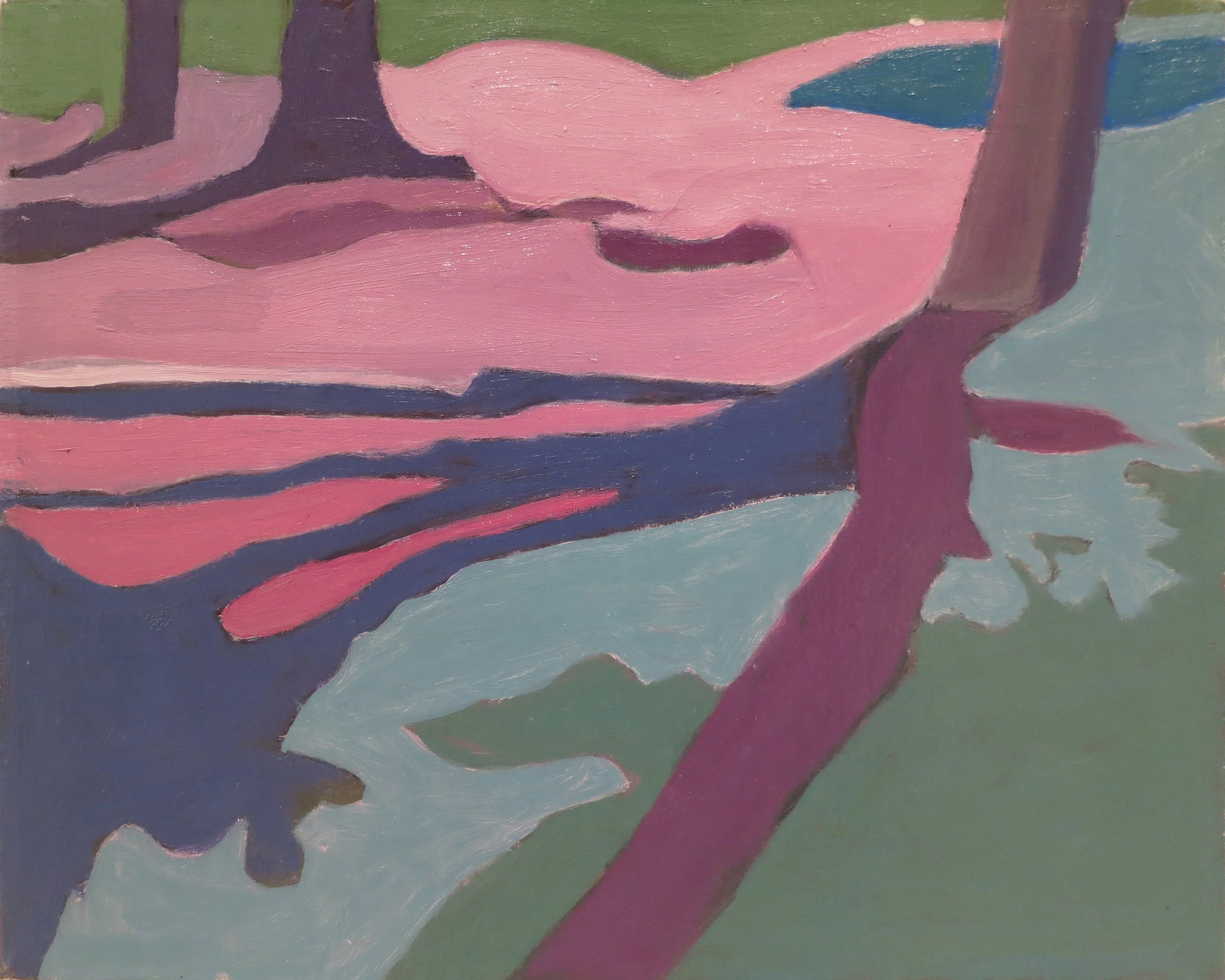    Untitled  , 1998, Oil on linen, 8" x 10" 
