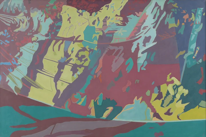 Electric, 1990, Oil on canvas, 40" x 60"