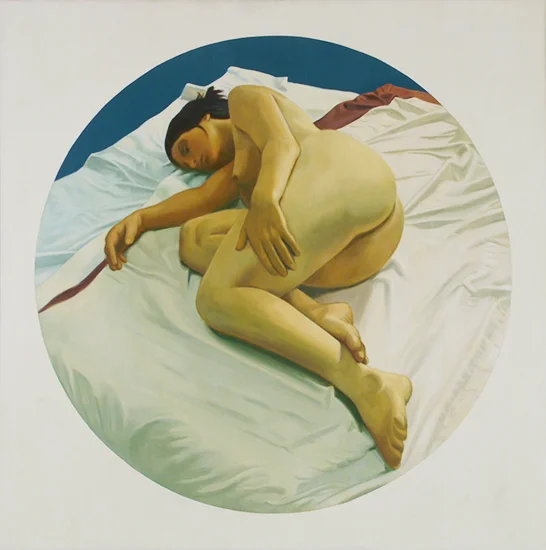 Wendy , 1973, Oil on linen, 36 x 36 in.