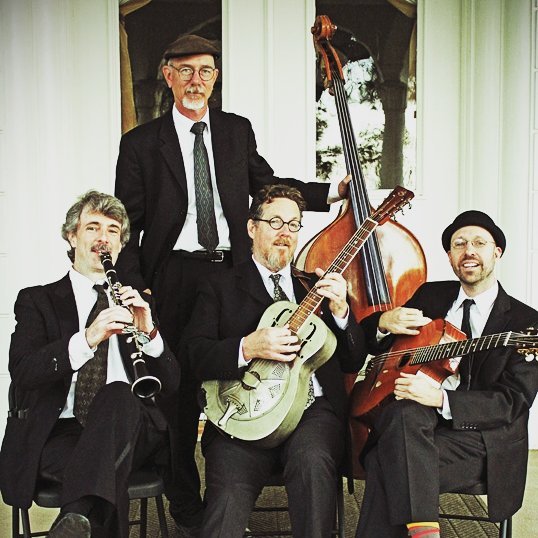 Proud to host the Zzymzzy Quartet at #SD20TWENTY THIS Saturday Oct 21. A gem of a local band recapturing the glory days of gypsy-jazz legend #DjangoReinhardt (Look him up!), with a sly nod to Louis Armstrong and Duke Ellington&mdash;swinging, melodic