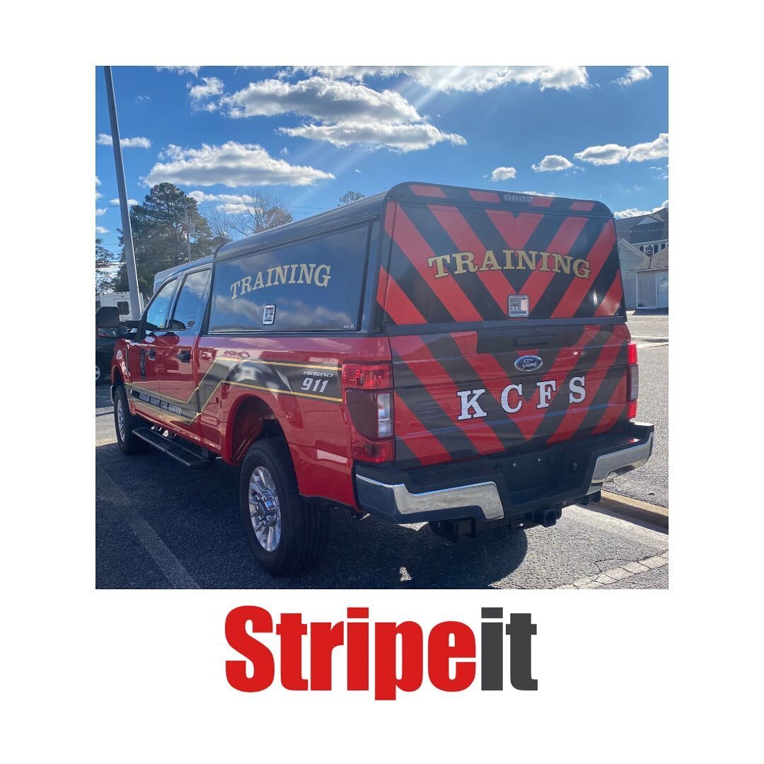 Back side of Kershaw County Fire Service vehicle.
#morethanstripes