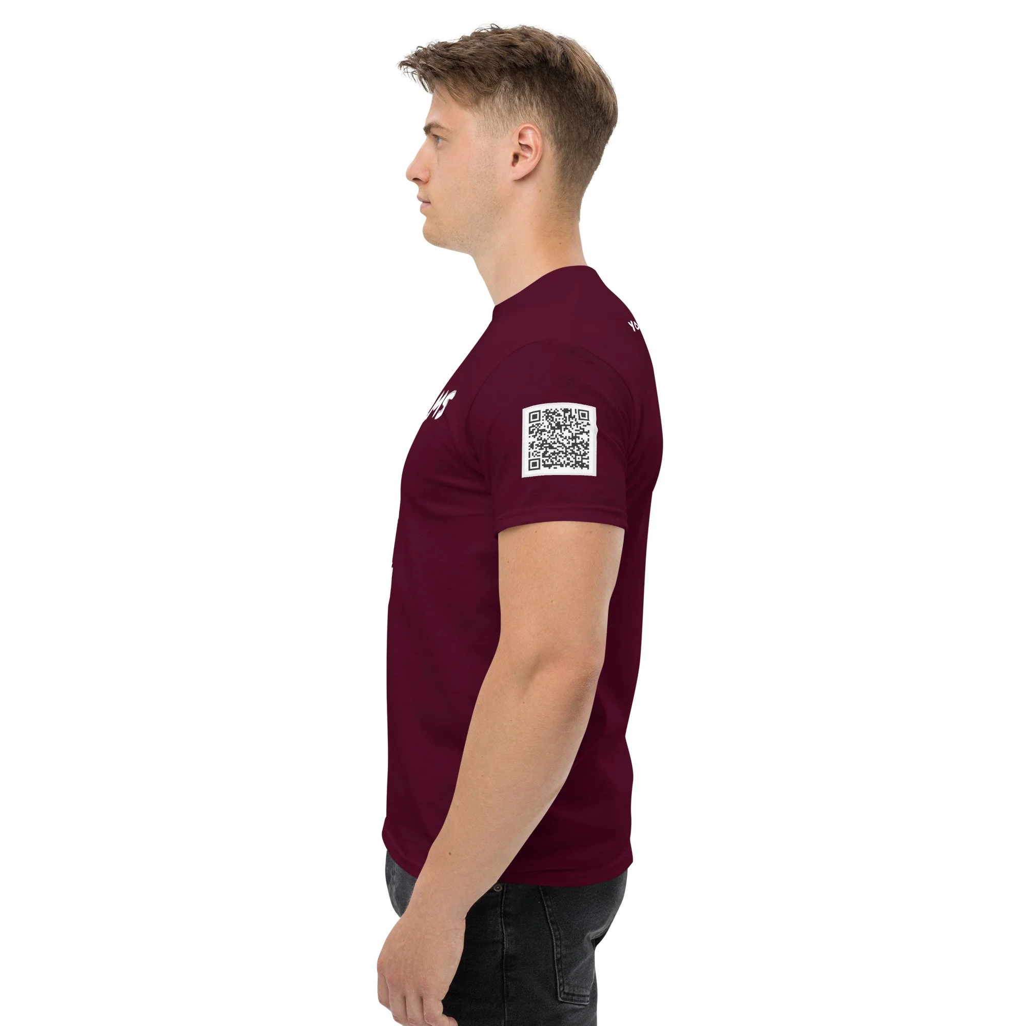 unisex-classic-tee-maroon-left-6a6229d2047b7.jpg