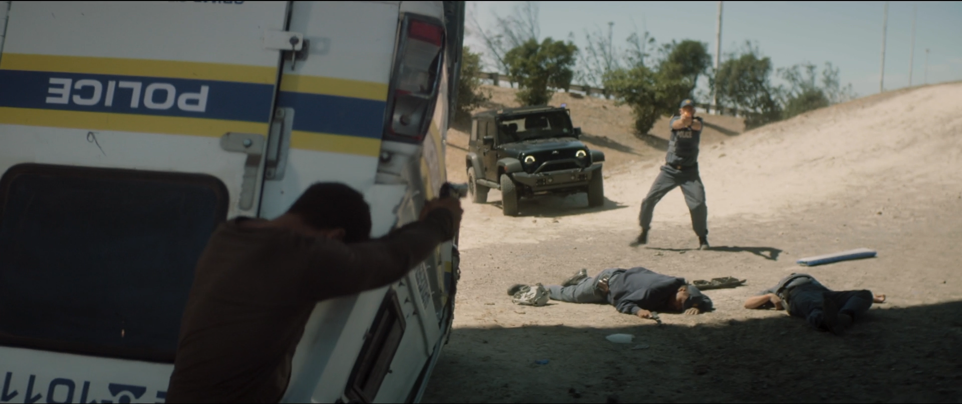  A scene from INDEMNITY, a Magnet release. Photo courtesy of Magnet Releasing.  