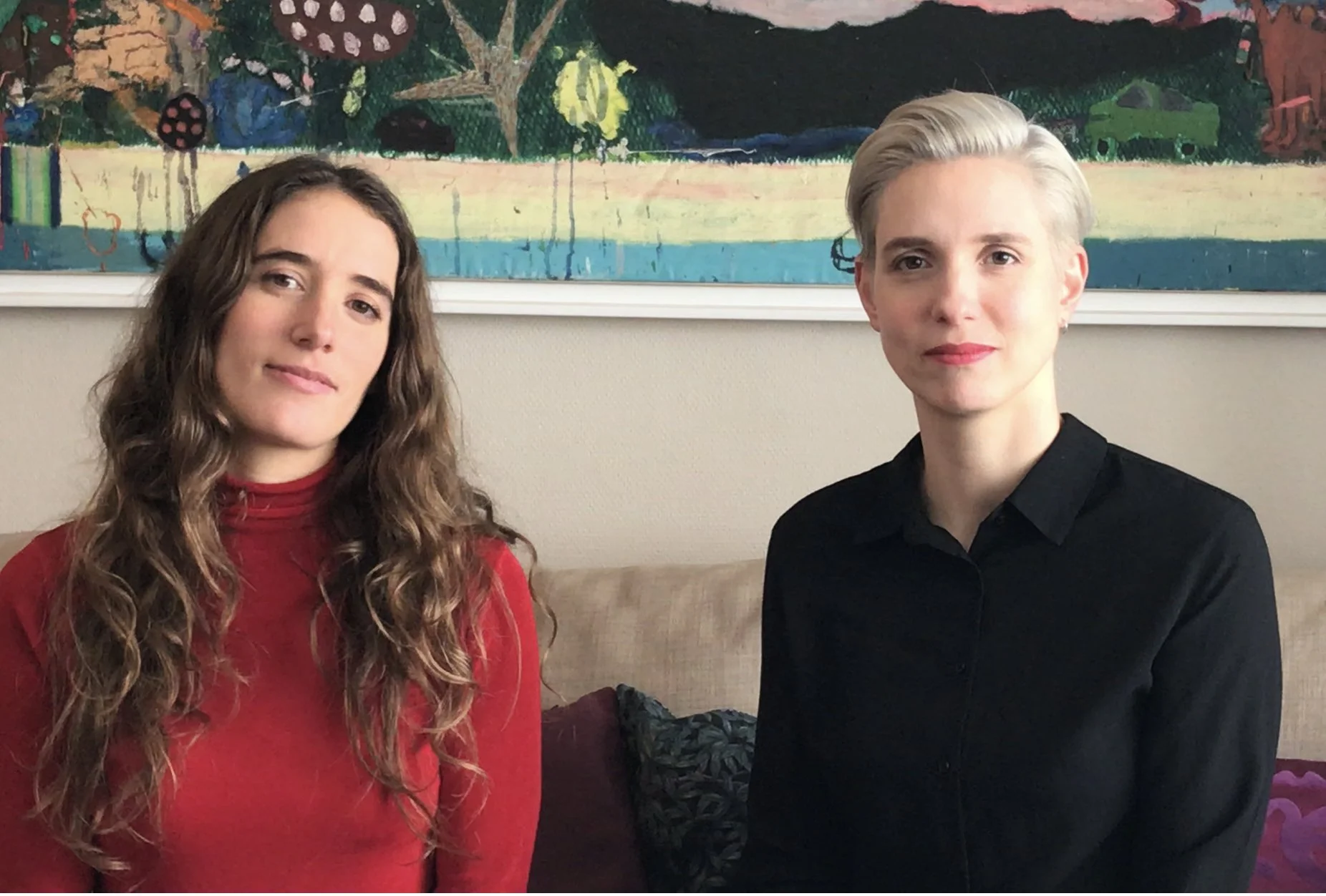  Maya Duverdier and Amélie van Elmbt, directors of DREAMING WALLS: INSIDE THE CHELSEA HOTEL, a Magnolia Pictures release. Photo courtesy of Magnolia Pictures.  
