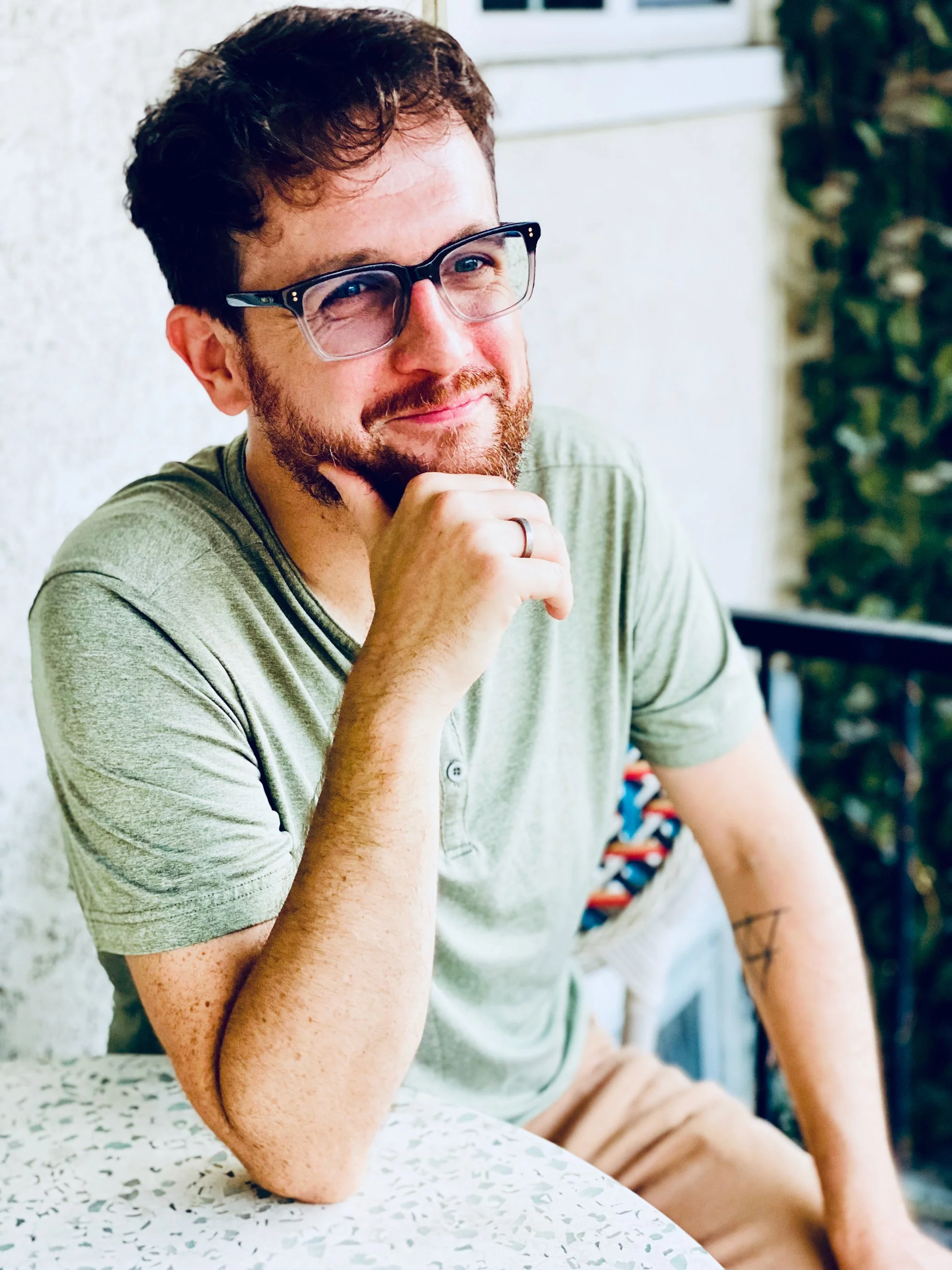 Michael Felker, director of THINGS WILL BE DIFFERENT, a Magnet release. Photo credit: Jorl Lynn Felker. Photo courtesy of Magnet Releasing.