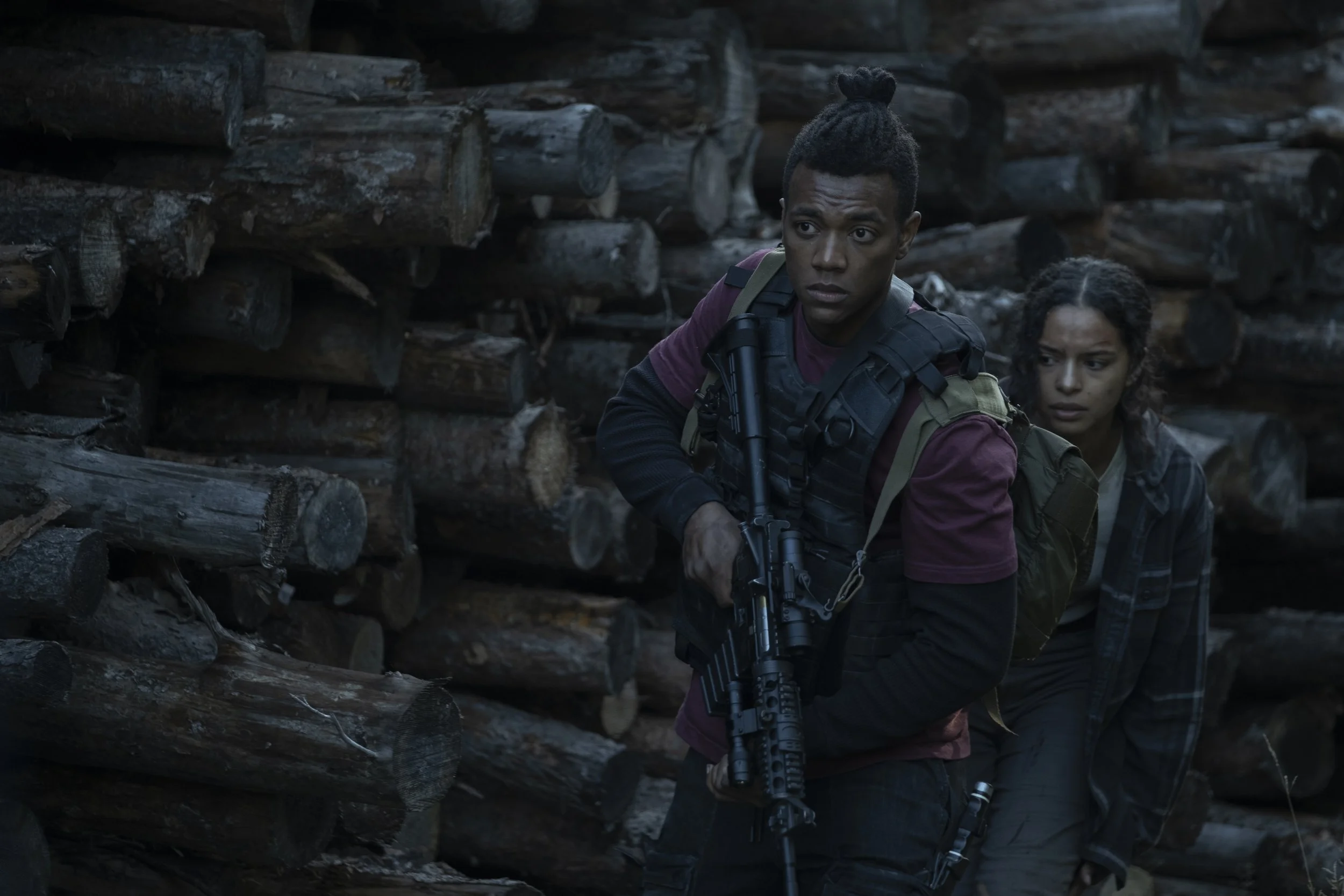  Kataem O’Connor and Milcania Diaz-Rojas in 40 ACRES, a Magnolia Pictures release. Photo courtesy of Magnolia Pictures. 