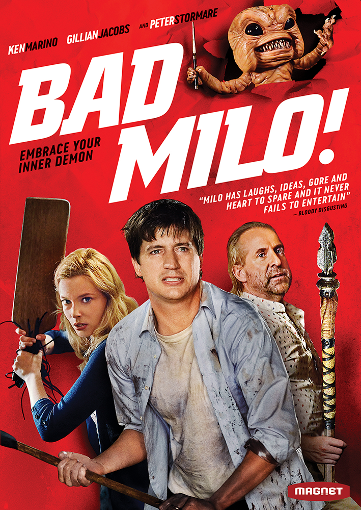  Bad Milo!  Ken Marino, Gillian Jacobs, Stephen Root, Mary Kay Place, Kumail Nanjiani  Adele Romanski, Gabriel Cowan, John Suits  Jacob Vaughan   