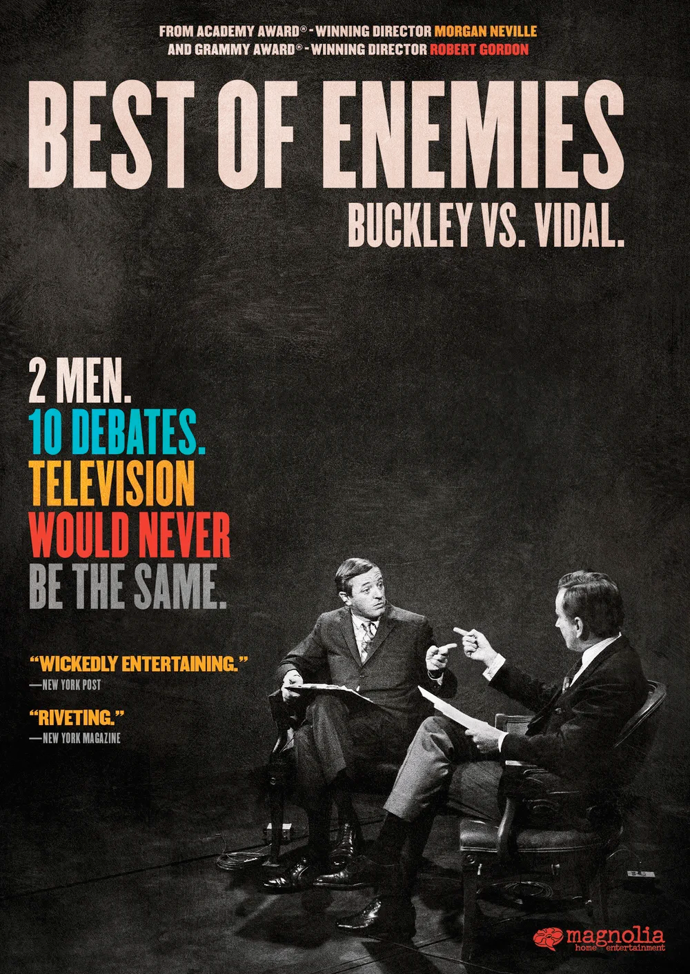  Best of Enemies  William F. Buckley, Gore Vidal  Morgan Neville, Robert Gordon  Morgan Neville,  Robert Gordon 